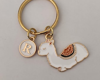 Personalized Alpaca Keychain Gift For Girls