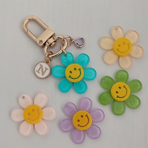 Personalized Sunflower Keychain Gift For Girls