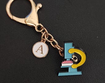 Microscope Bag Charm Dual-Purpose Pin