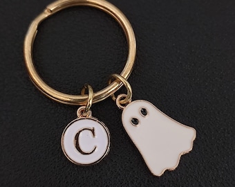 Ghost Keychain Personalized Gift For Halloween
