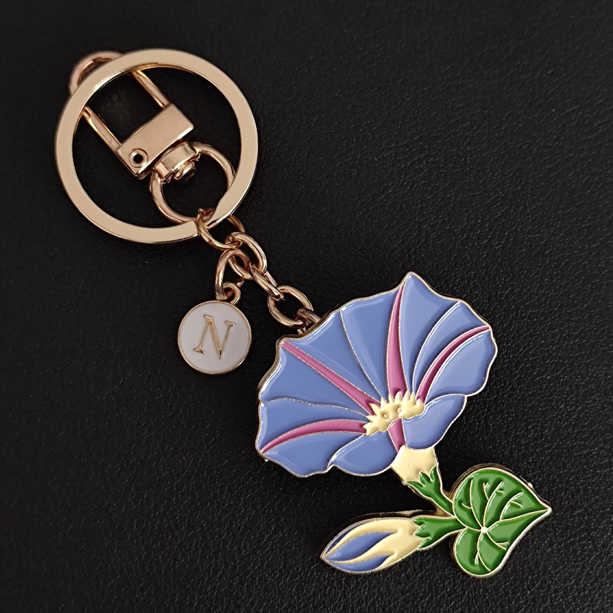 Morning Glory Bag Charm: Flower Dual-purpose Pin - Etsy