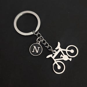 Personlig cykelnyckelring för cykelälskare