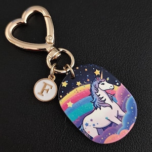 Unicorn Keychain Acrylic Gift For Girl