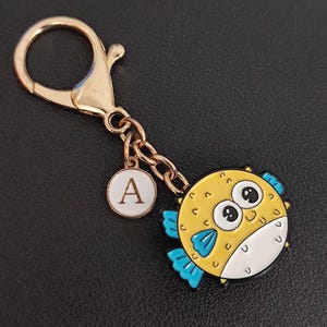 Pufferfish Dual-Purpose Bag Charm Or Pin