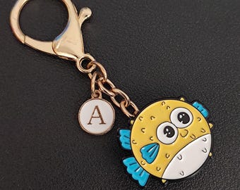 Pufferfish Dual-Purpose Bag Charm Or Pin