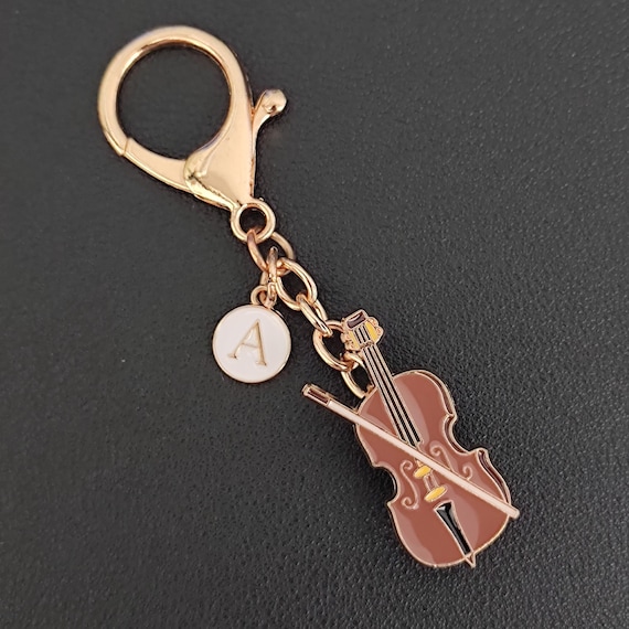 Cello Bag Charm: Musical Dual-Purpose Pin