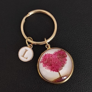 Tree Of Life Keychain Cabochon Gift