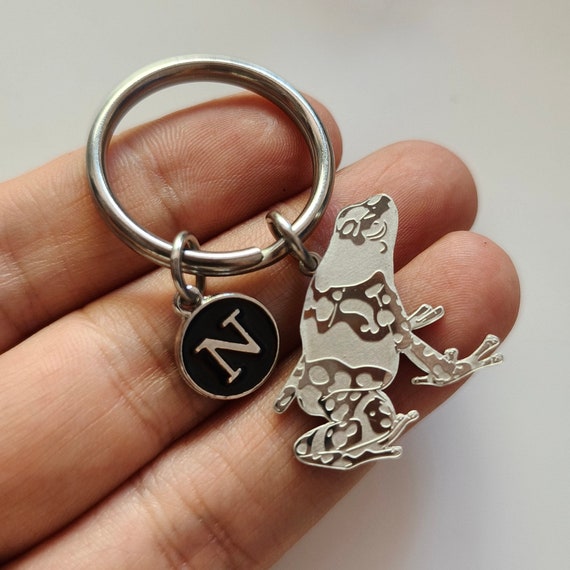 Personalized Poison Dart Frog Keychain - Etsy Personalized Poison Dart Frog Keychain - Etsy