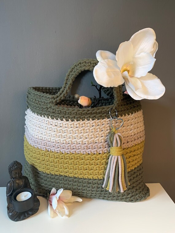 handmade tote bolsa