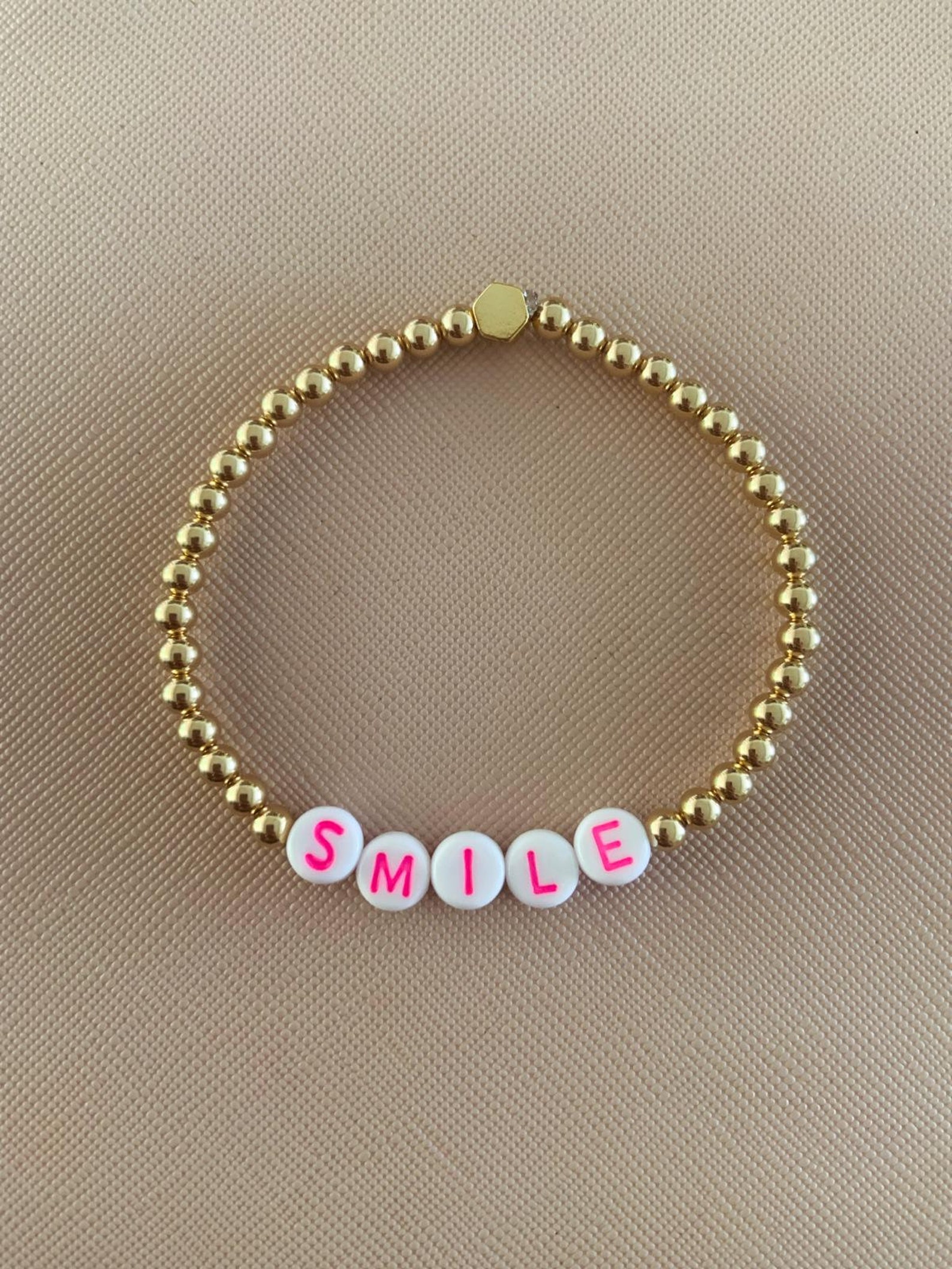 Personalised 14k Gold Filled Bracelet Etsy UK