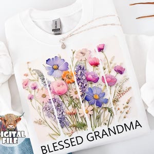 Gesegnete Oma Clipart für Sublimation *, Oma Shirt Sublimation, Oma Clipart, png Datei, sofort Download, Oma Printables