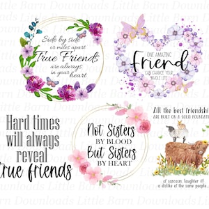 Vriendenbundel pngs, vriendentransfers, sublimatie vriendenbundel, vriendschapsclipart, png-bundels, bestie-sublimatie - BZ006