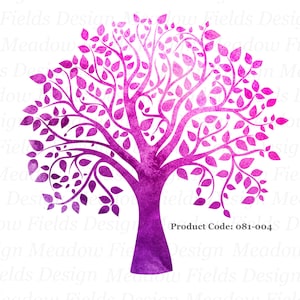 Sublimación del árbol de la vida, árbol genealógico png, clipart de acuarela, transferencias del árbol de la vida, clipart de árbol, clipart brillante, arte colorido, digital