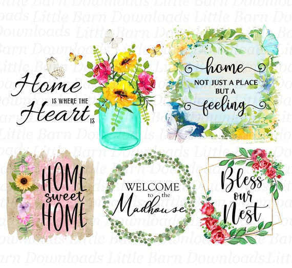 Home is where story begins. Sublimation quotes. Modern sublimation