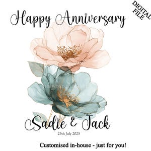 Aangepast jubileumbord in png-indeling voor sublimatie, cadeau-idee jubileum, jubileumclipart, muurprint, aangepast, gepersonaliseerd, CR
