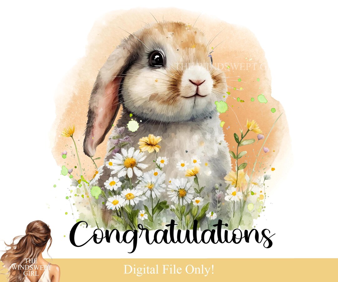Congratulations Rabbit Congratulations Rabbit Clipart: Graduation, Exam, Driving Test (PNG ...