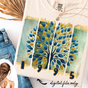 Conception de chemise 30e anniversaire au format PNG pour sublimation, chemise d'anniversaire de 1995, cadeau 30e anniversaire pour femme, imprimables 30e anniversaire