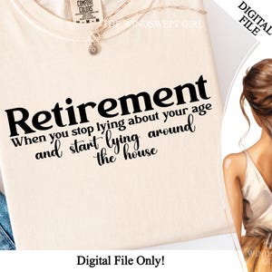 File di sublimazione per la pensione, download immediato, regalo stampabile per pensionati, sfondo trasparente, clipart "Sei in pensione", file PNG