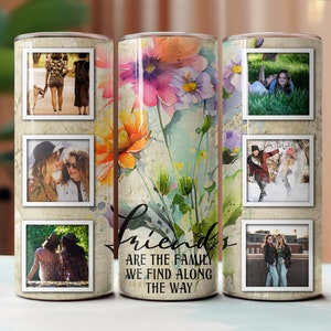 Freunde Foto 20 Unzen Tumbler Sublimationsdesign (Digitaler Download)