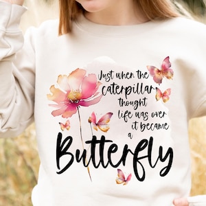 Vlinderclipart PNG: inspirerende sublimatieafbeeldingen (digitale download)