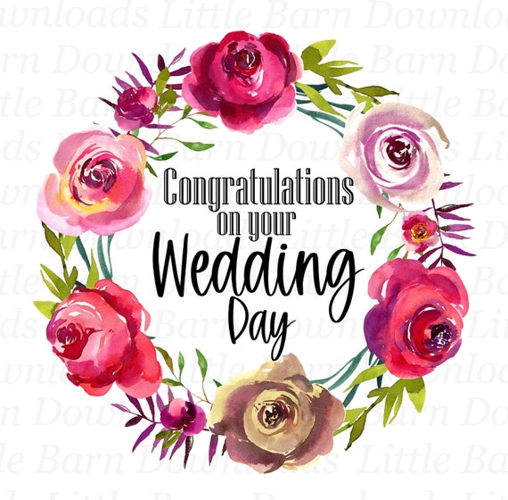 wedding congratulations clip art