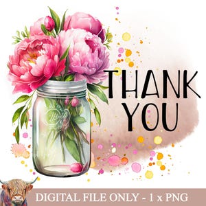 Bedankt clipart, Instant Download, Afdrukbare borden, Digitale bestanden, Sublimatieontwerpen, Bedankt PNG, Commercieel gebruik