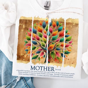 Definizione di madre file PNG per sublimazione, regalo per la festa della mamma, regali per la mamma, clipart della mamma, stampabile per neomamme, download istantaneo, CR