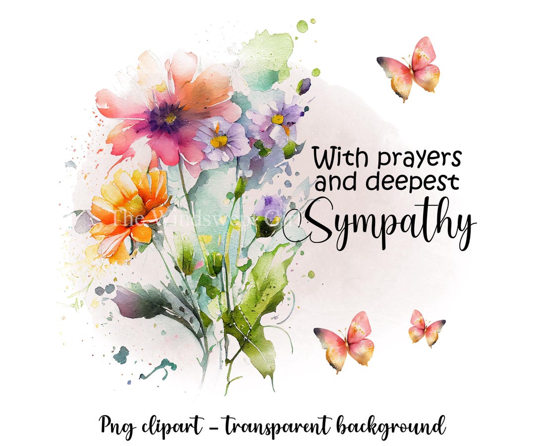 With Deepest Sympathy PNG Clipart Instant Download Sympathy with-deepest-sympathy-png-clipart-instant-download-sympathy