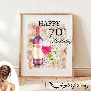 Gelukkige 70e verjaardag clipart in PNG-indeling voor sublimatie, 70 and Fabulous, Seventy, Instant Download, 70e clipart, afdrukbare verjaardag