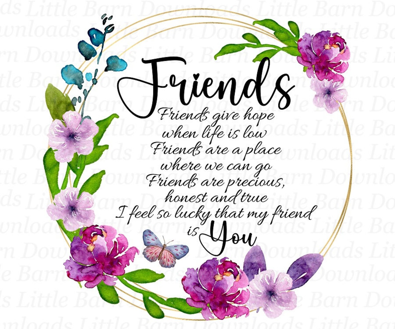 Friendship Hope Friends Give Hope Png, Friend Sublimation, Friendship Gift, Bestie ...