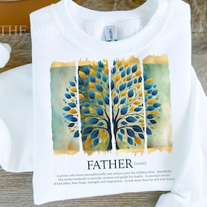 Definizione di padre in formato PNG per sublimazione, regalo per la festa del papà, regali per papà, regali per uomini, neo-papà, arte murale per papà, download istantaneo, CR
