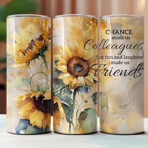 Conception de gobelet 20 oz par hasard, gobelet skinny, téléchargement par sublimation d'amis, gobelet sans couture, numérique, gobelet ami