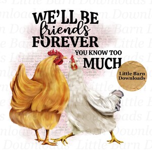 Freunde Clipart, Bestie PNGS, Sublimationsgrafik, Wasserschiebefolie, digitale Aufkleber, druckbare Übertragung, Freund Printables