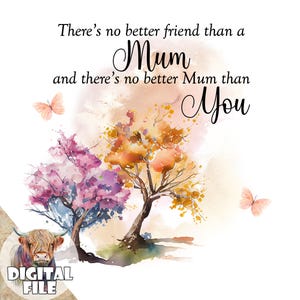 Non esiste una migliore Clipart della mamma per la sublimazione e la stampa, file PNG della mamma, download immediato, materiale stampabile per la festa della mamma, sublimazione della mamma