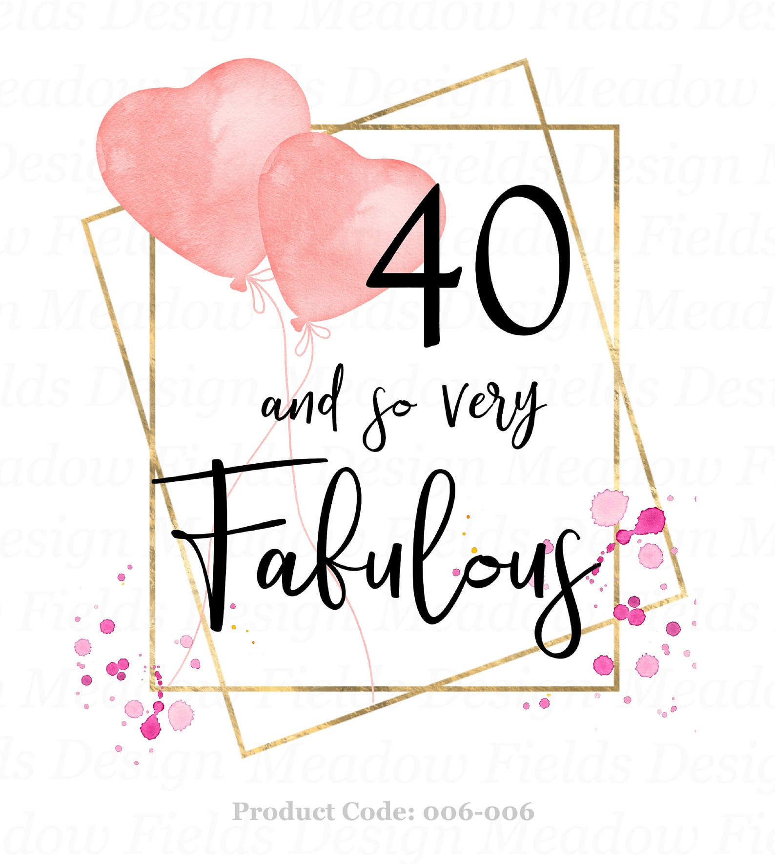40 and so very fabulous png 40 birthday png happy birthday | Etsy
