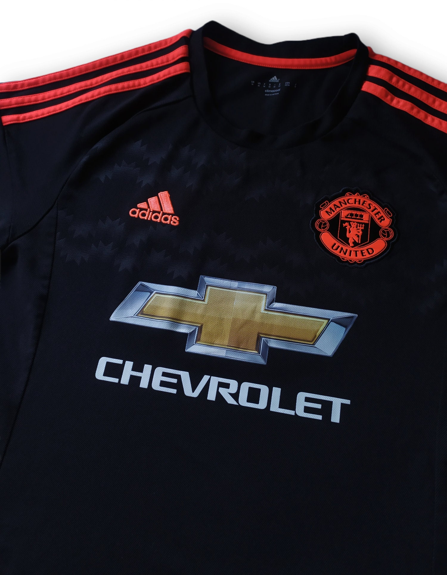 Adidas Manchester United 2015/16 Chevrolet AC1445 jersey | Etsy