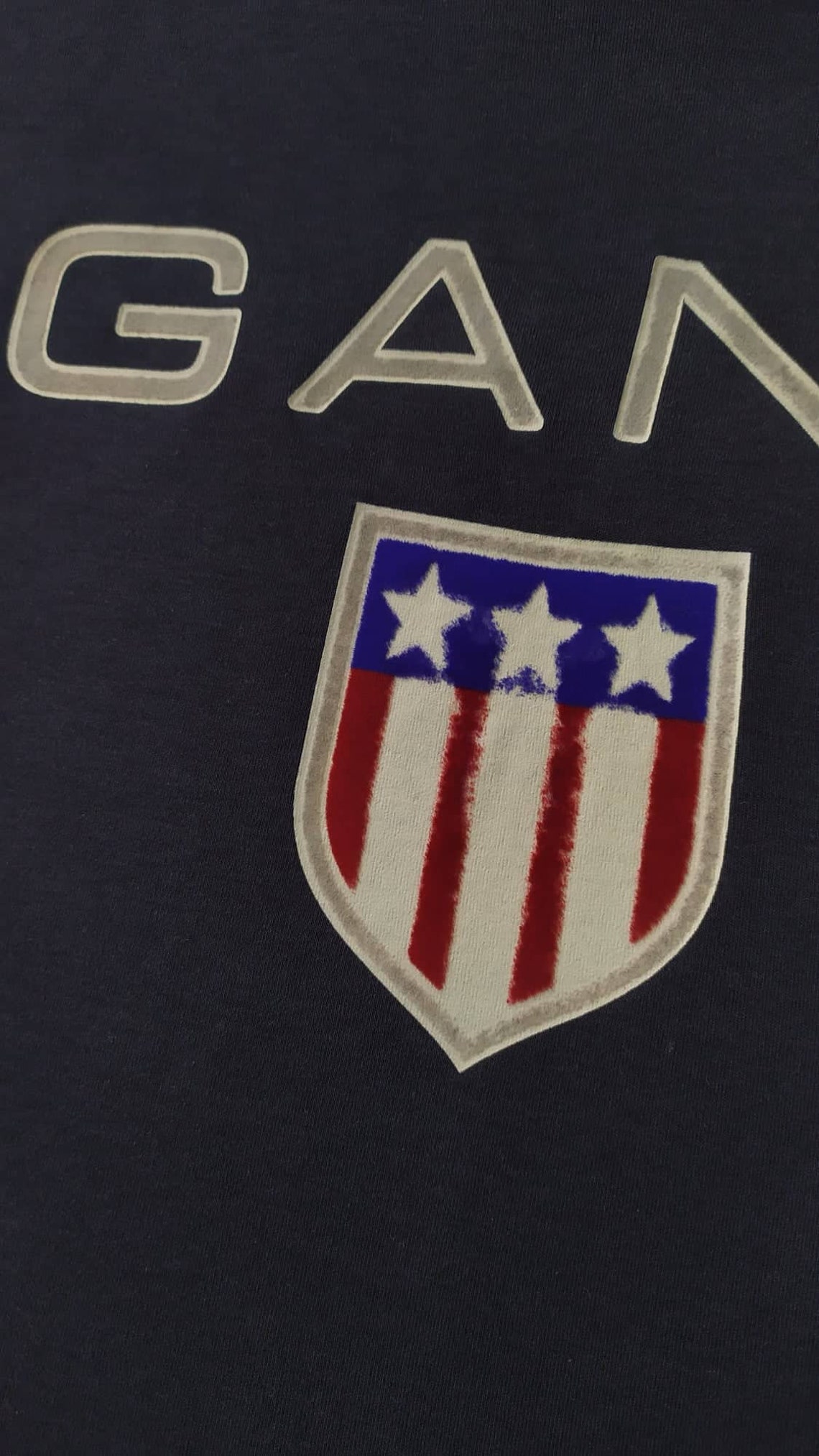 GANT USA spellout vintage t shirt big logo Etsy