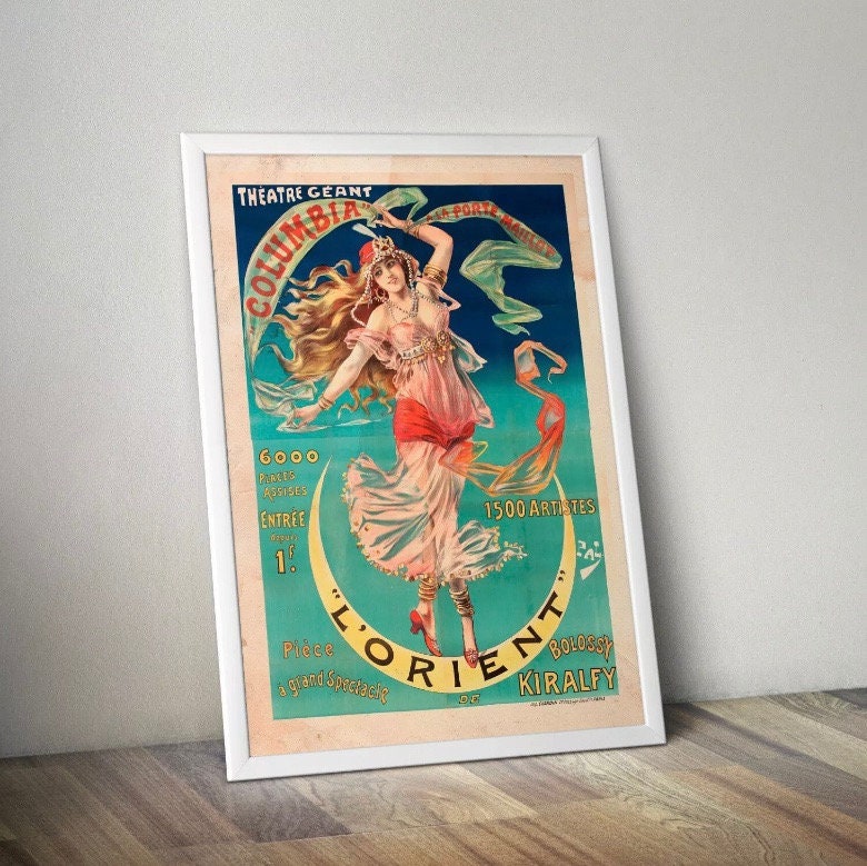 Art Nouveau Vintage Print Art Nouveau Poster Vintage Art Etsy