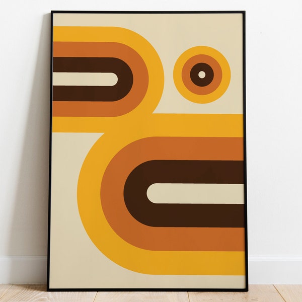 Retro Wall Art Etsy
