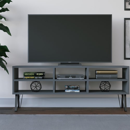 Judd Tv Stand Game Room Furniture Contemporary Tv Stand up Etsy