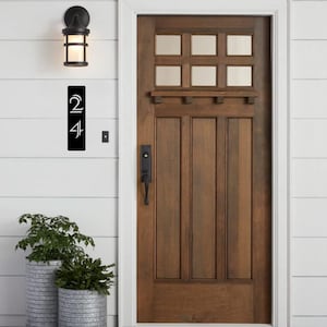 Vertical Address Sign, Metal Address Sign, Vertical Address Numbers, House Numbers for Outside, House Numbers, Modern Address Numbers, Sign