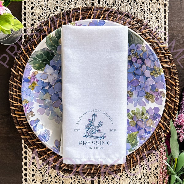 Dinner Napkin Mockup Etsy