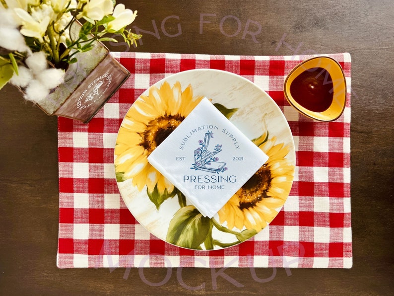 Napkin Mockup, White Napkin Mockup, Beverage/cocktail Napkin Mockup