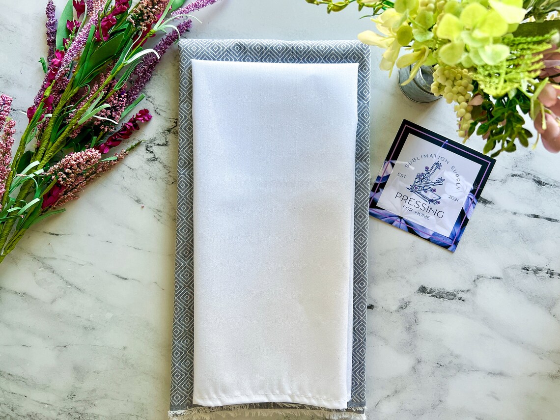 100 Polyester Sublimation Tea Towels, Sublimation Blanks, Flat Weave