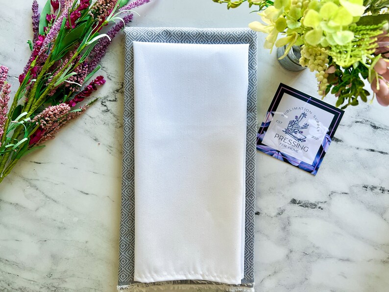 100 Polyester Sublimation Tea Towels, Sublimation Blanks, Flat Weave