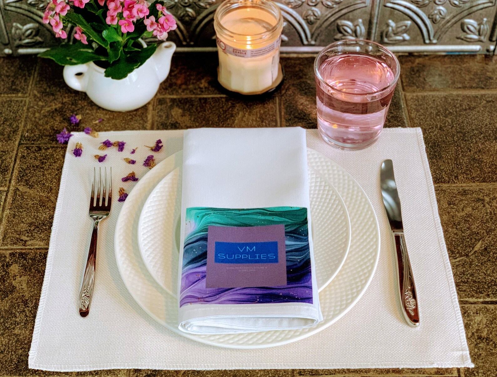 Sublimation blanks Cloth napkins 19x19 inches Set of 4 Etsy