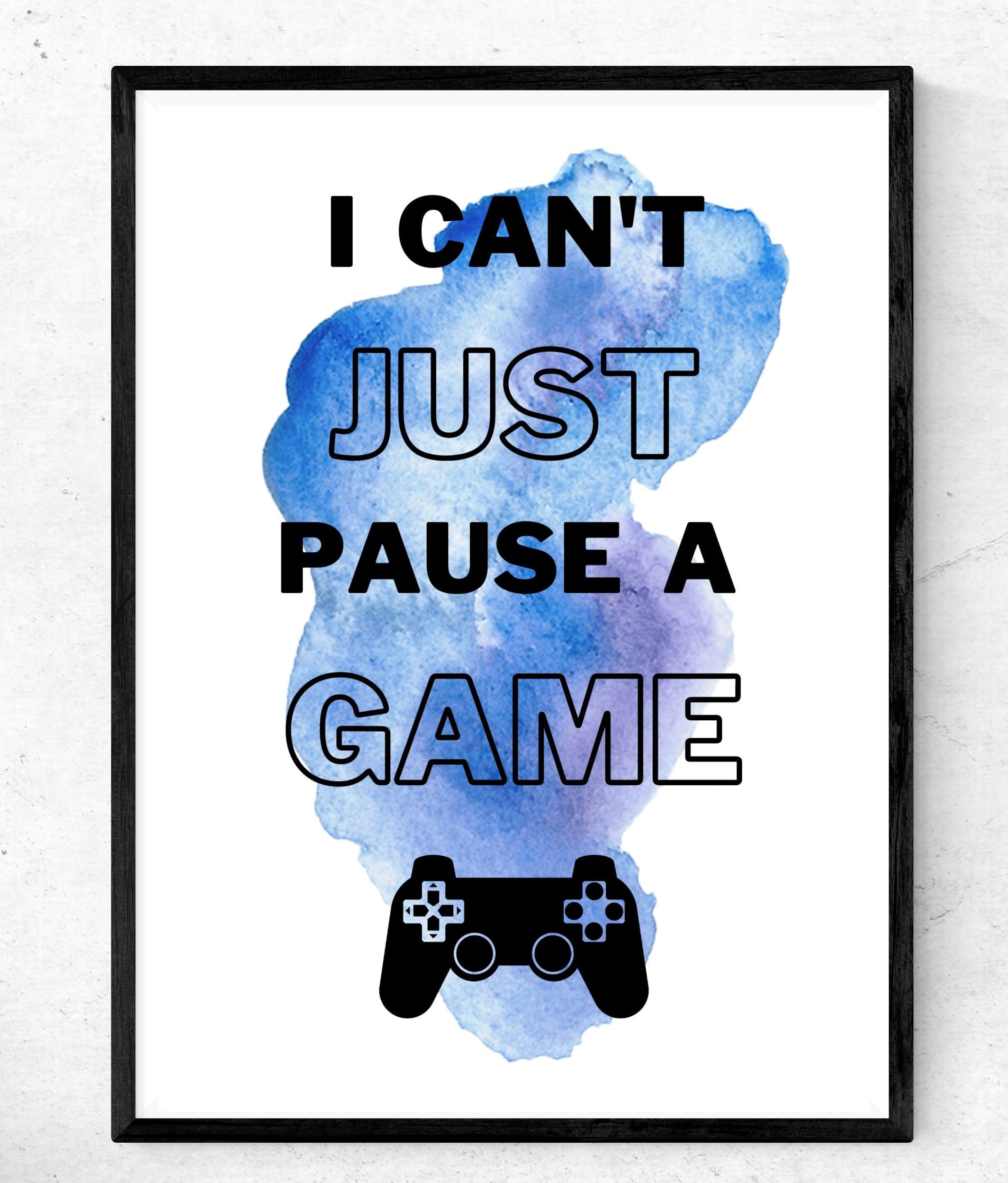3 posters for gamers in A4 size instant download PDF Etsy