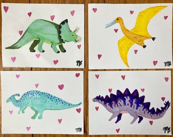 Dinosaur Love Notes