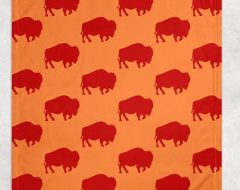 Buffalo Minky Blanket, Super soft blanket for Football fans, Mafia