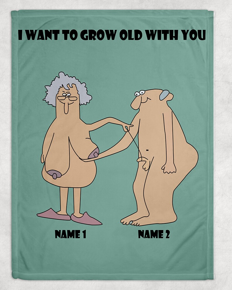 Fleece Blanket Personalized Gift for Him/Funny Gift for her image 1